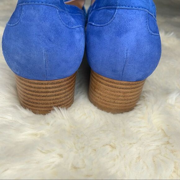 Sz 38 Cobalt Blue Pretty Loafers by Le Saunda - Picture 3 of 9
